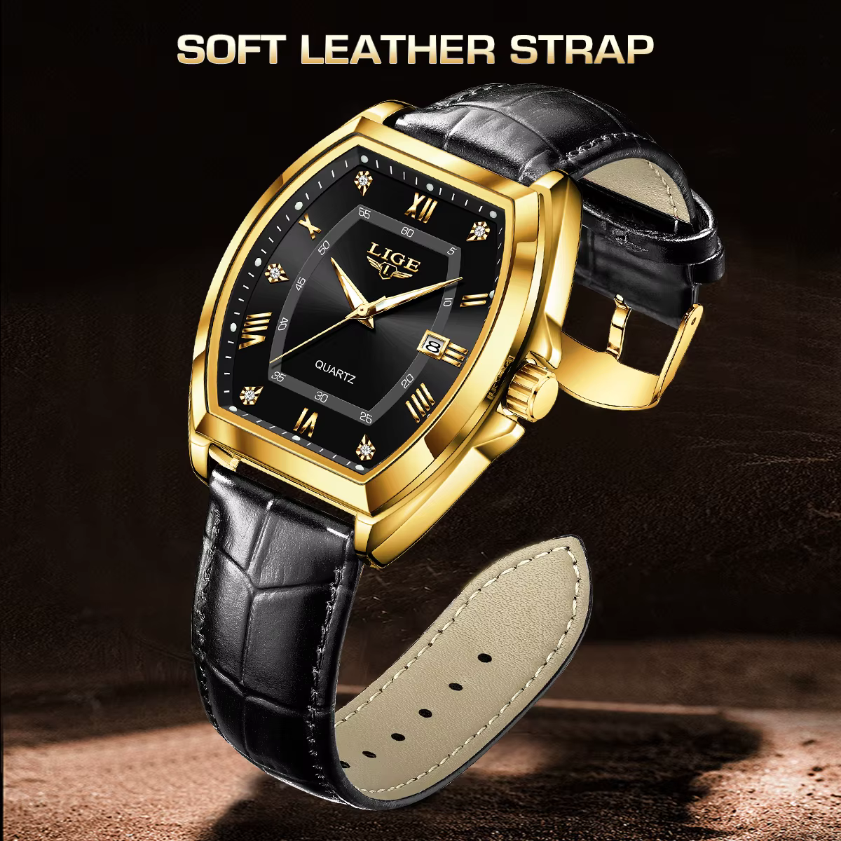 LIGE – montre de mode pour hommes