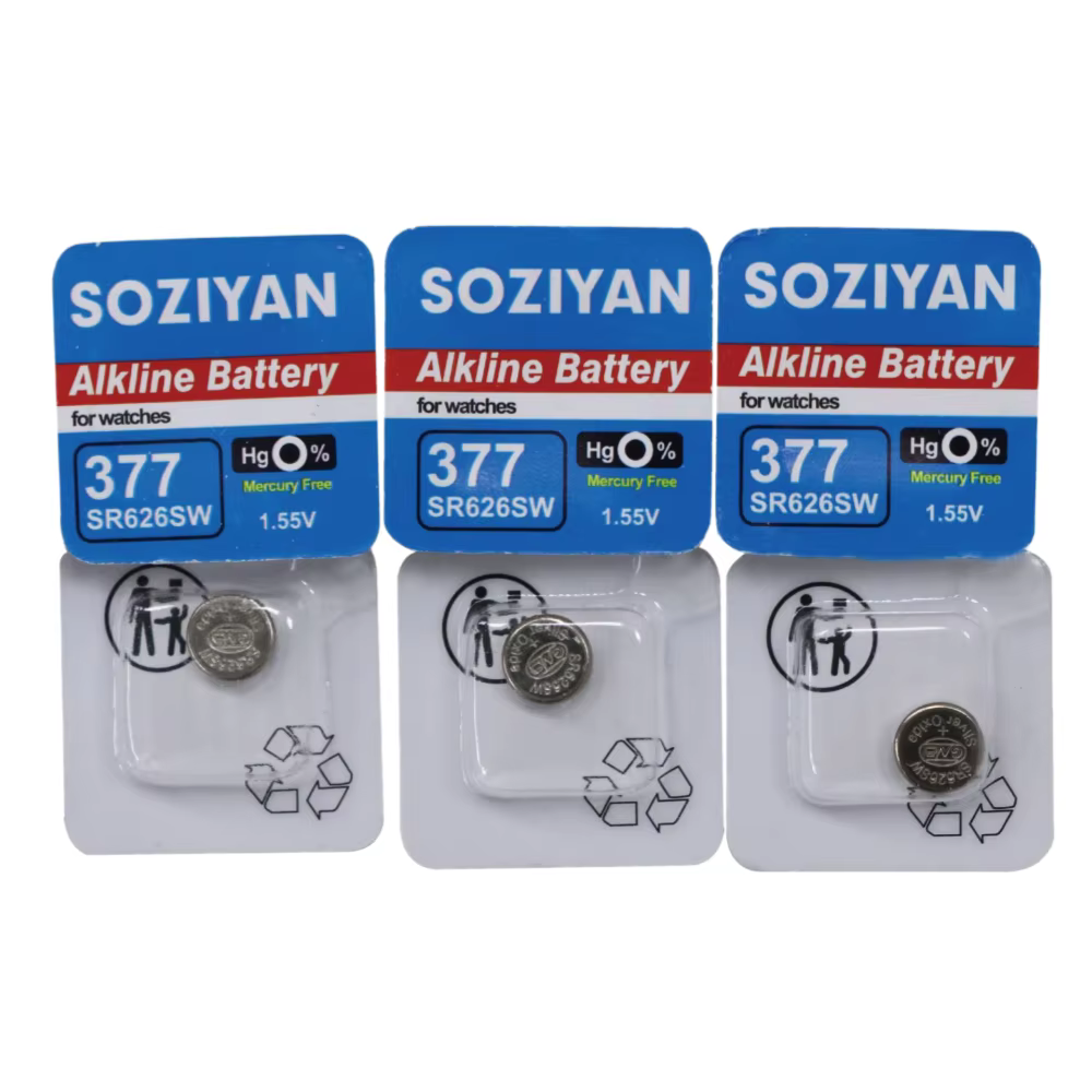 Nouvelle pile bouton AG4 377/SR626 SR626SW 1.55V