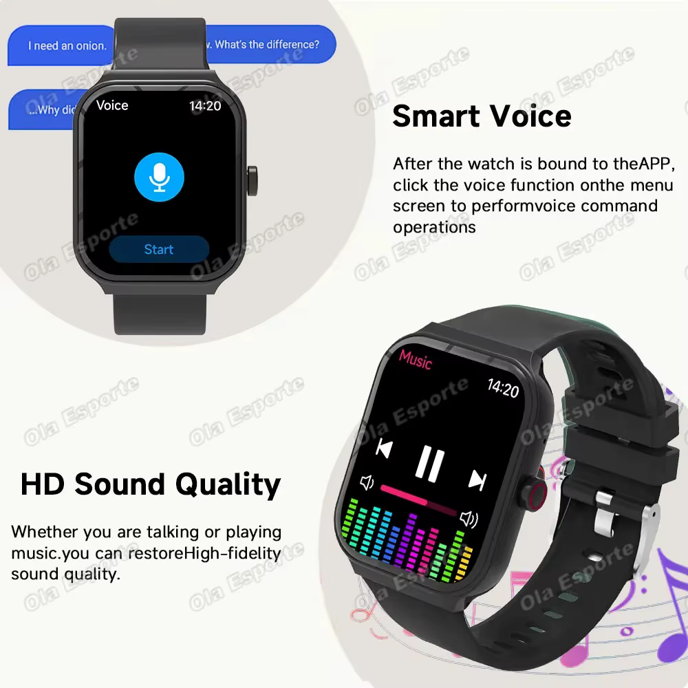 Montre connectée Ola Esporte pour femme et homme