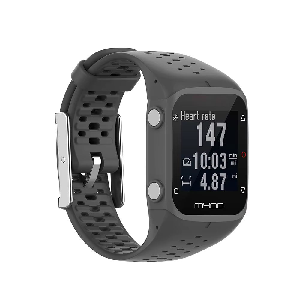 Bracelet de rechange en Silicone pour montre connectée Polar M400 M430 GPS
