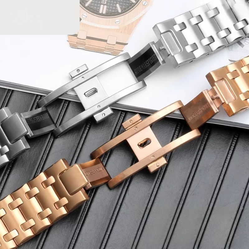 Bracelet de montre pour Audemars Piguet Royal Oak Offshore Series AP15400 15407ST
