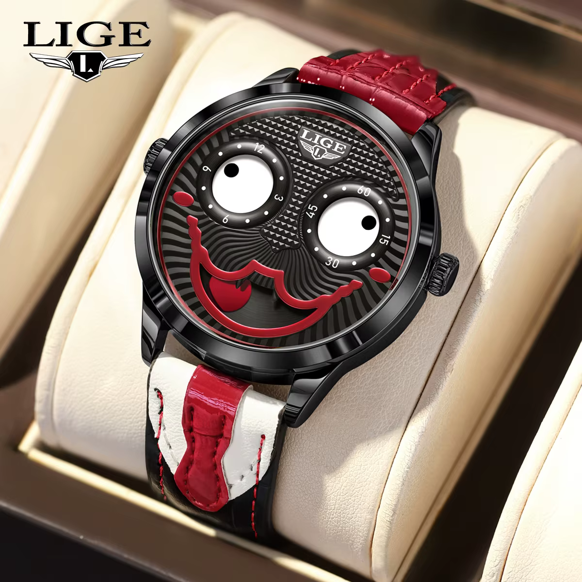 Montre LIGE Cool Joker pour homme