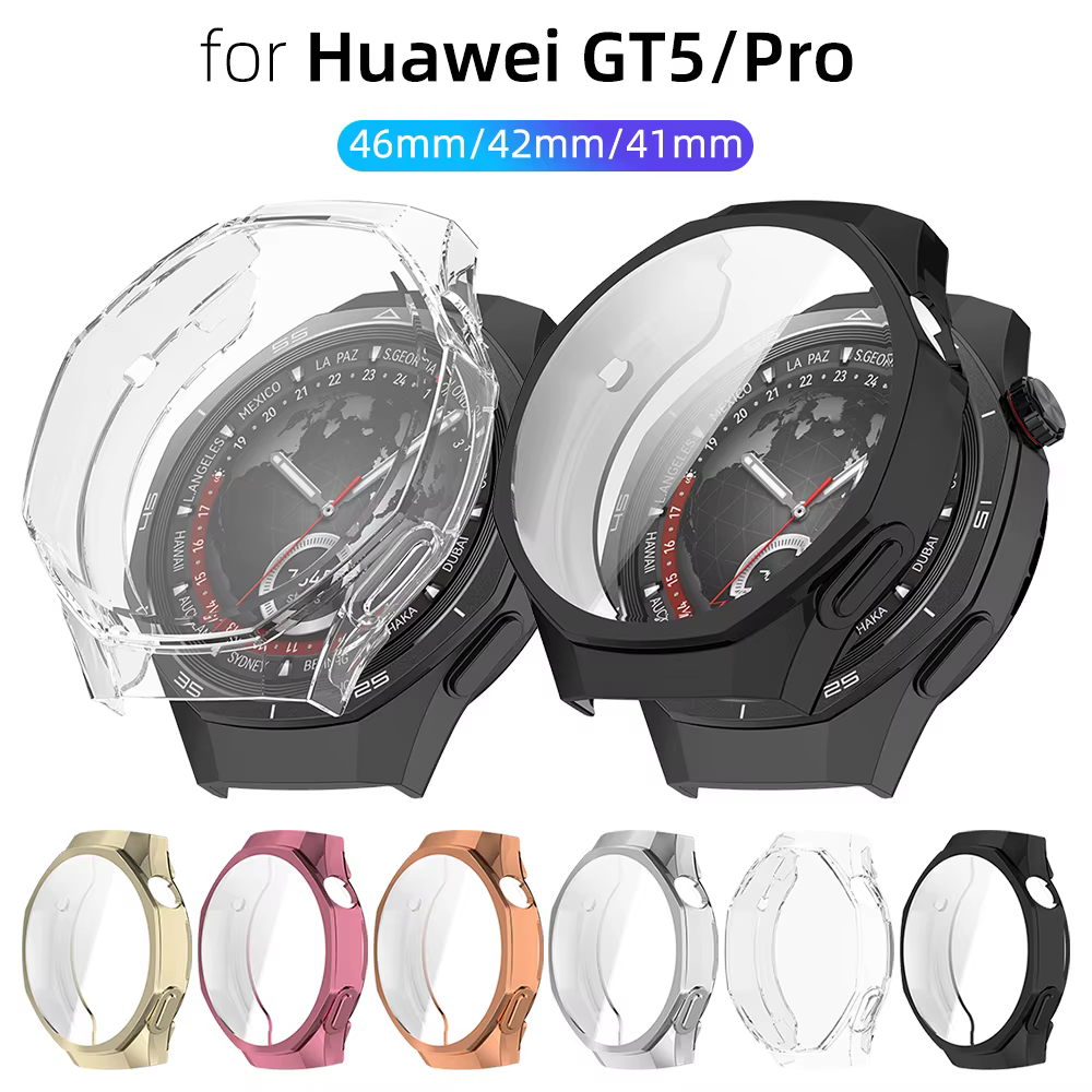 Étui pour Huawei Watch GT 5/GT5 Pro 46mm 42mm 41mm