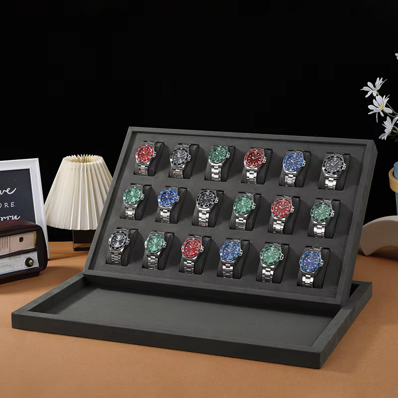 Boîte de rangement de montre de luxe