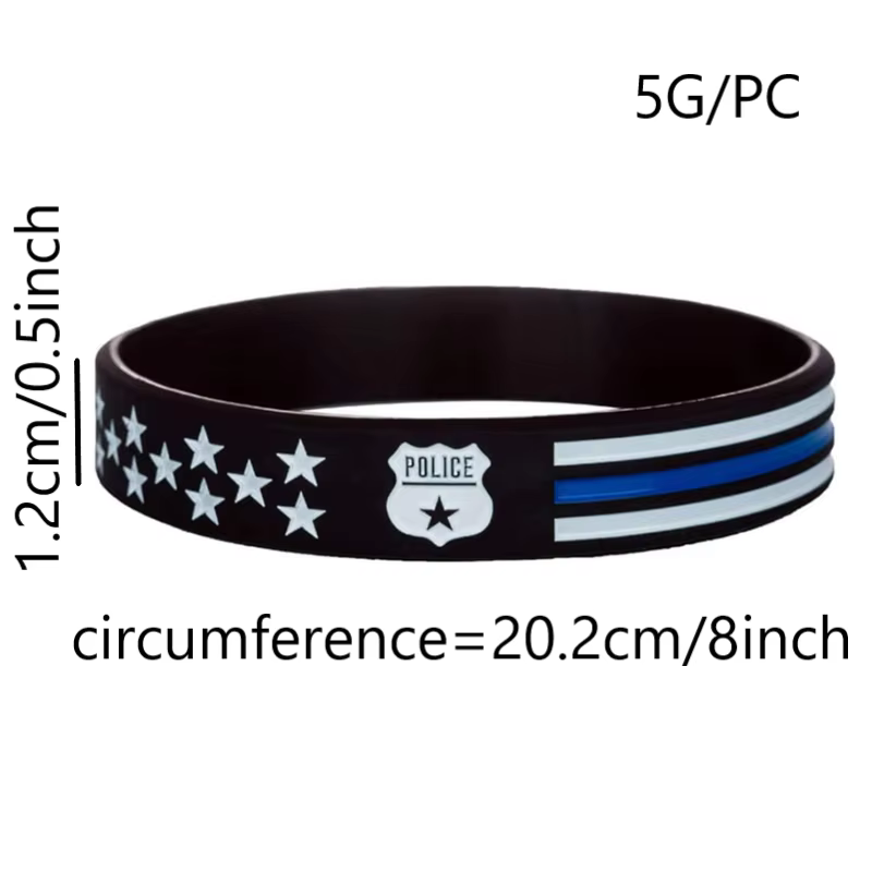Bracelet en caoutchouc et silicone