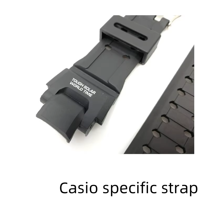 Bracelet de montre électronique sport en plastique avec boucle ardillon en acier inoxydable pour CASIO G Shock GA-1000/1100 G-1400 GW-4000
