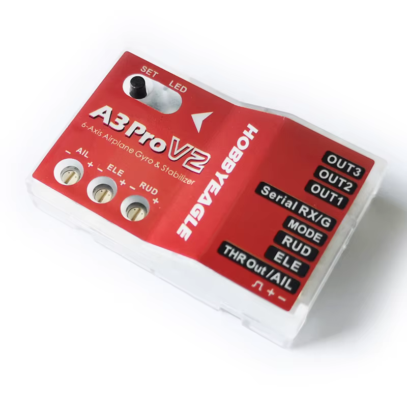 HobbyEagle-Contrôleur de vol RC, système stabilisateur pouvez-vous ro Stabilizer pour avion RC Partners-Wing, A3 Pro, A3 Pro V2