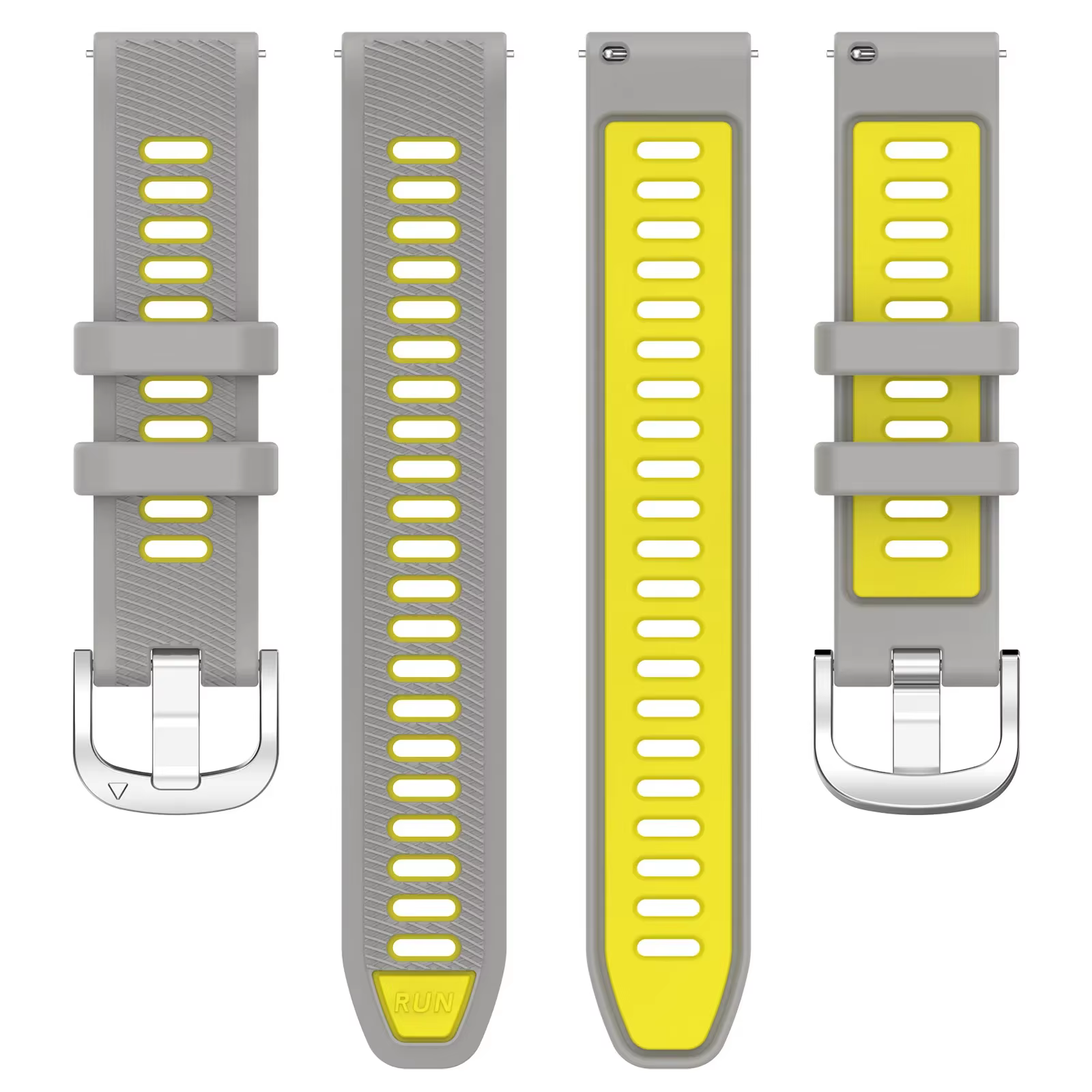 Nouveau bracelet de montre en Silicone de 20mm pour Garmin Forerunner 165 / 245 / 645 / 158 / Vivoactive 3 / 5