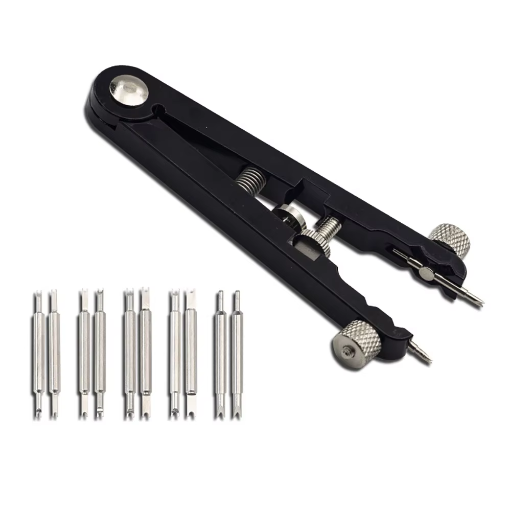Kit d'outils de réparation de montres : Pince à barrettes