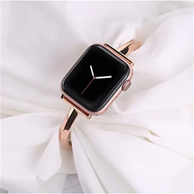 Bracelet de montre de luxe pour Apple Watch série 10 9 8 7 41 45mm 6 Se 5 4 femmes