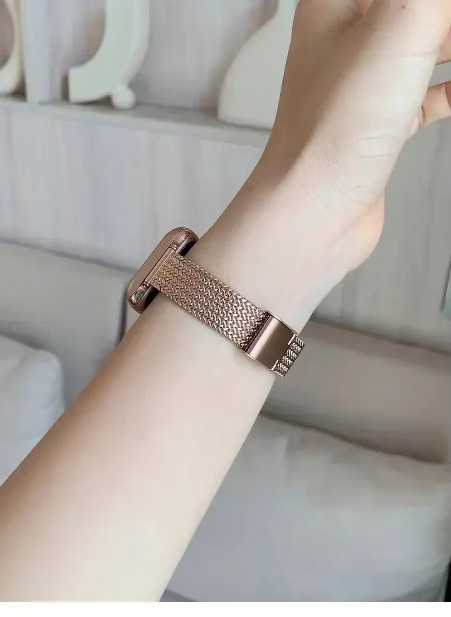 Bracelet mince en métal pour Apple Watch