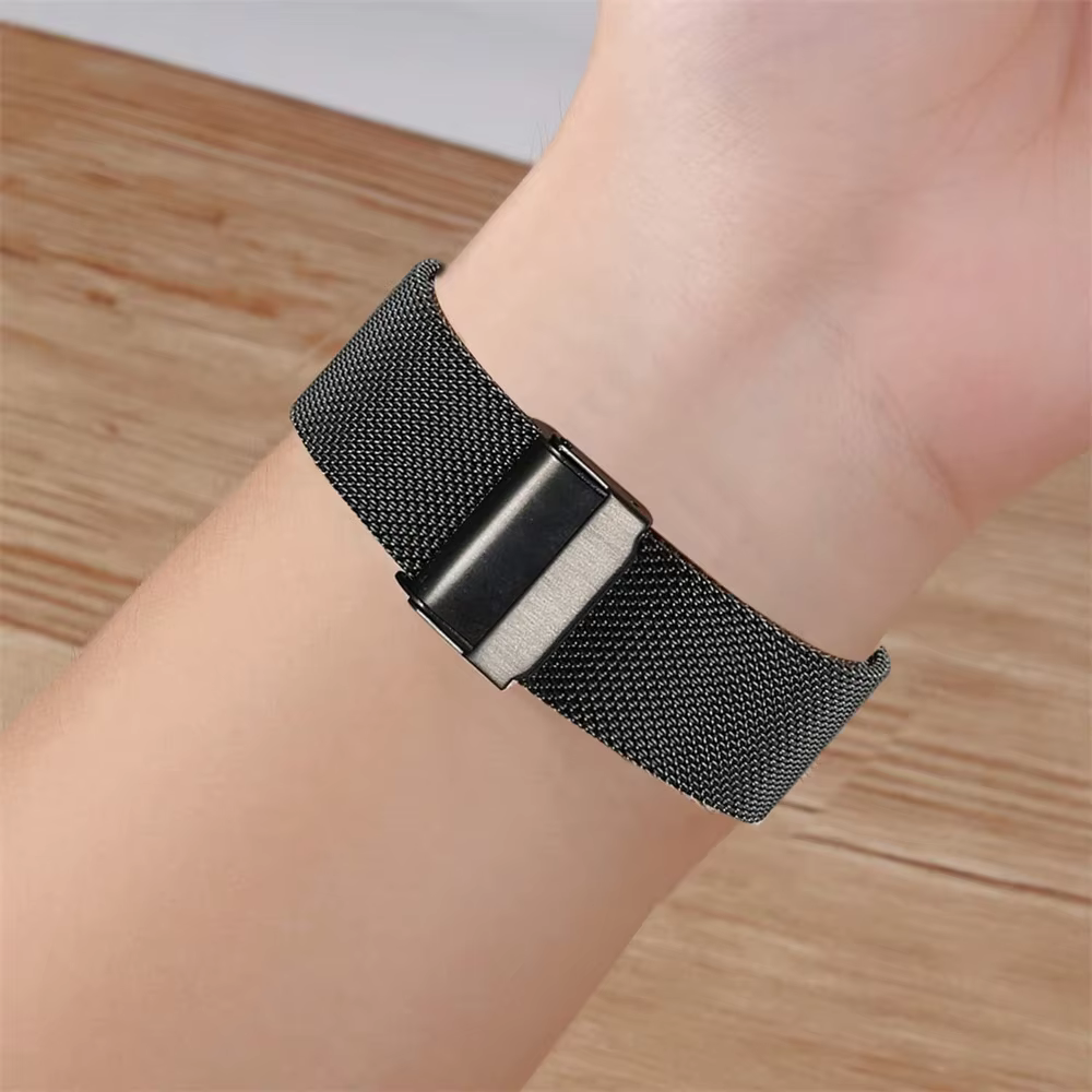 Bracelet en boucle milanaise pour Garmin Forerunner 70 170/Venu 2 3 4 Sq 20mm 22mm