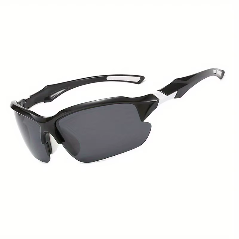 Lunettes de sport polarisées d'extérieur à la mode pour hommes et femmes, coupe-vent adaptées au baseball, la course à pied, la pêche, le golf et la conduite
