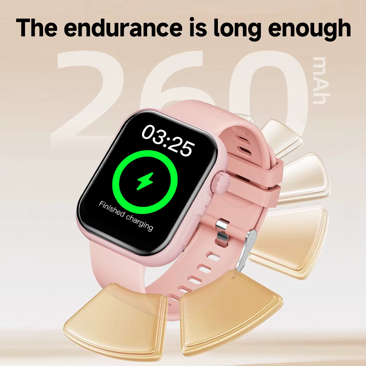 Nouvelle Montre Connectée Multilingue avec Fond d'écran Personnalisable