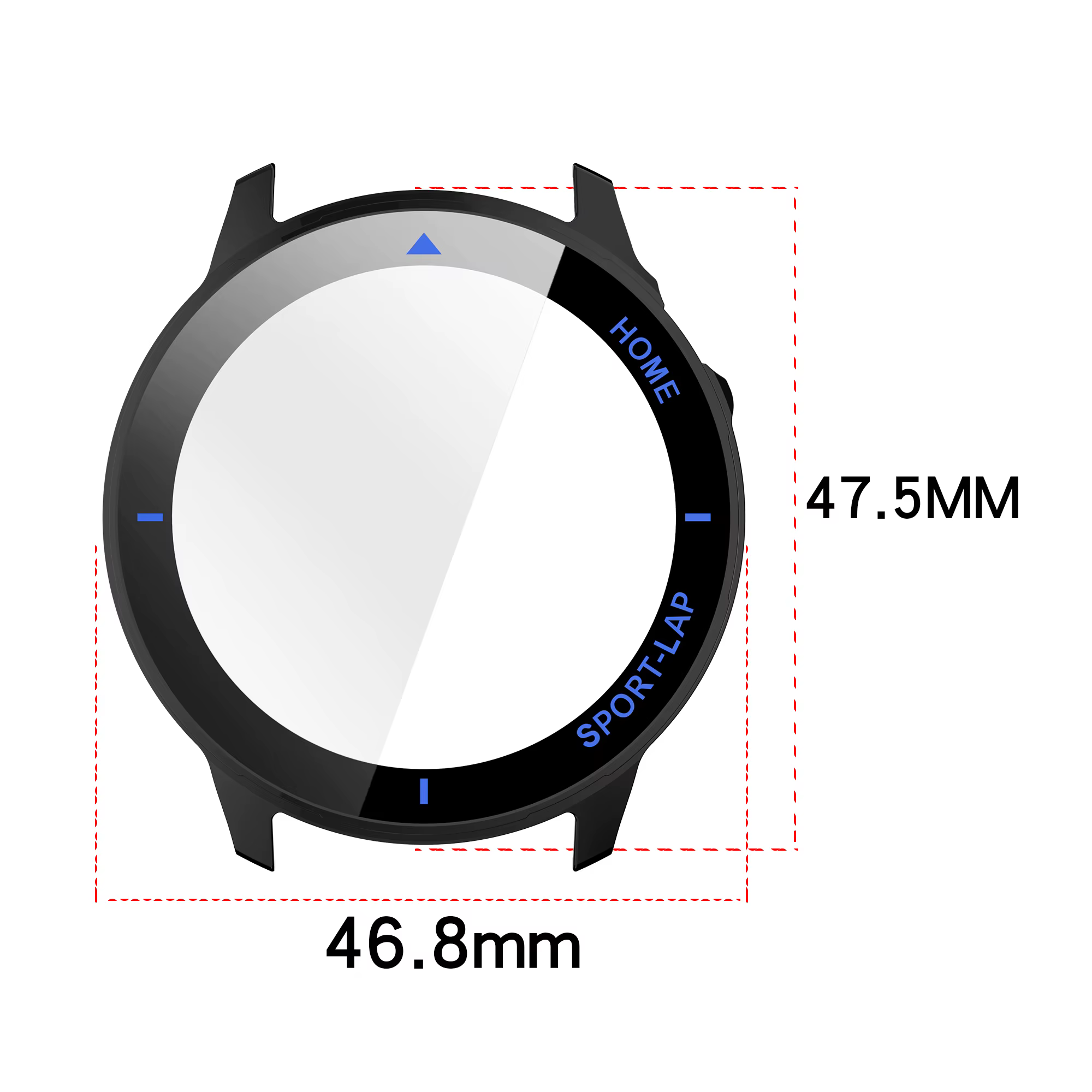 Coque de protection en verre HD pour Huawei Watch GT Runner 2