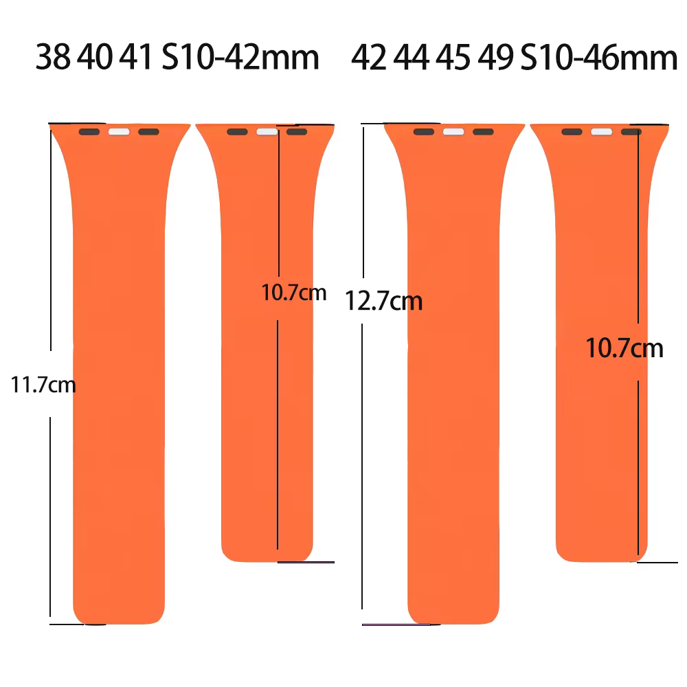 Bracelet magnétique en silicone pour Apple Watch