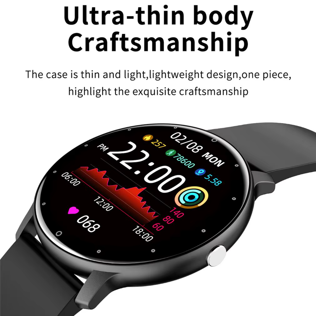 Montre intelligente plein écran Sport Fitness