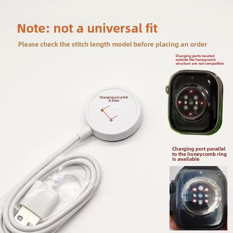 Chargeur pour montre connectée Huaqiangbei DW89 DW88 DW98 S12 S10 S8 Cellular Watch Ultra S9 Ultra2 CDS9 DS8 WK89 VP600 WTK89 GS29 CD99