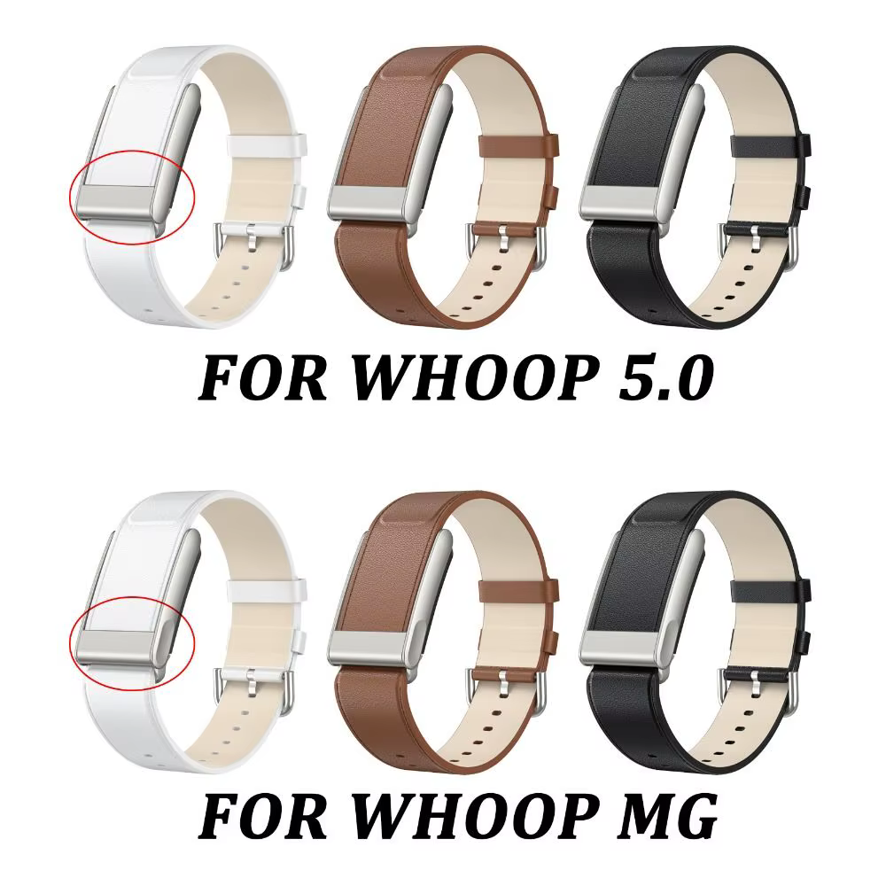 Bracelet en cuir pour Whoop 5.0