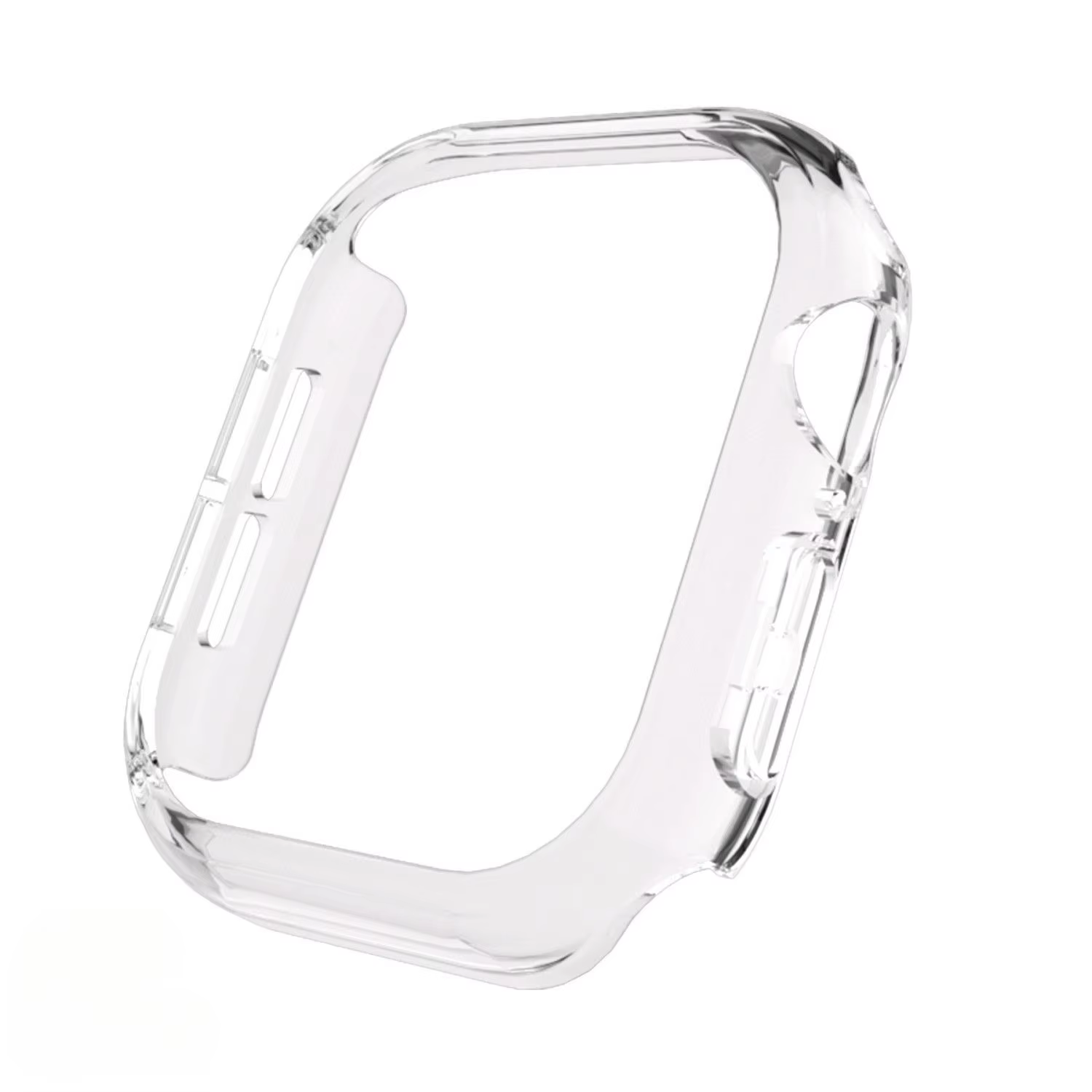 Étui transparent résistant aux chocs avec découpes pour Apple Watch Series 11