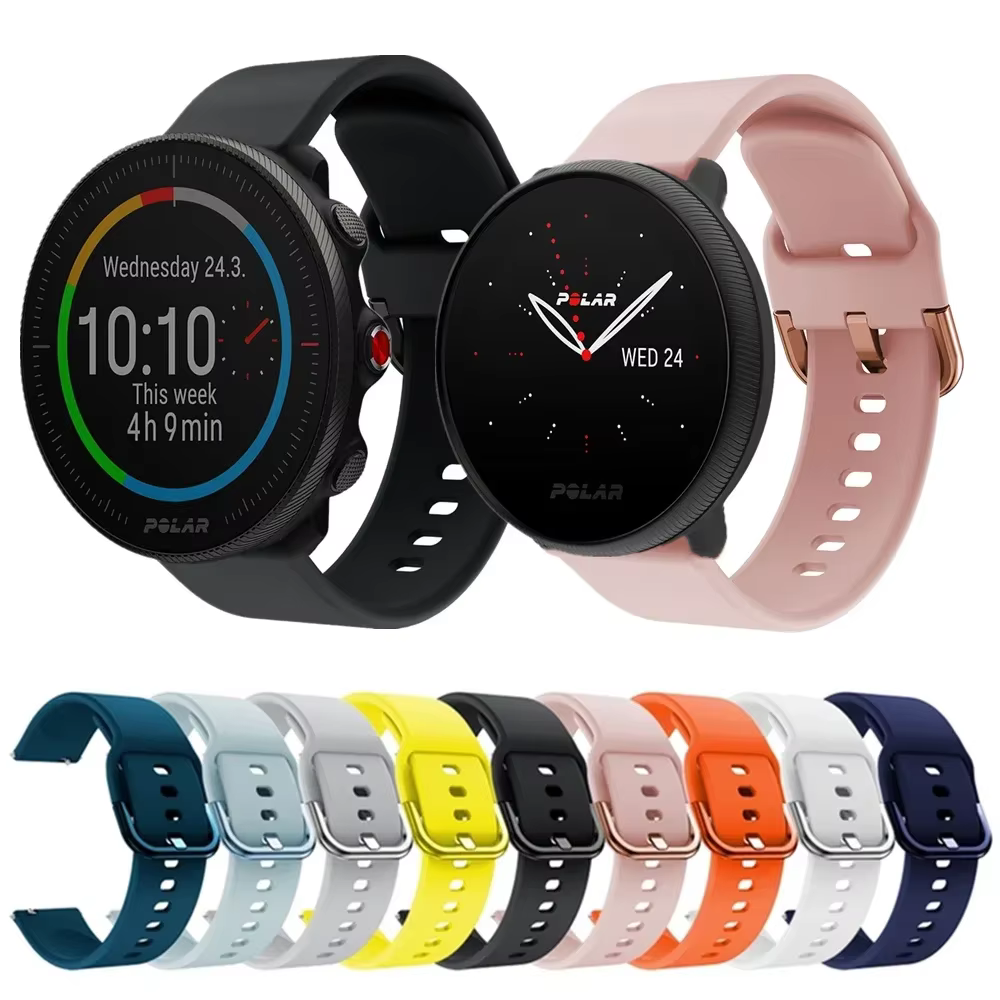 Bracelet de poignet en Silicone pour Polar Vantage M2 V3 Grit X