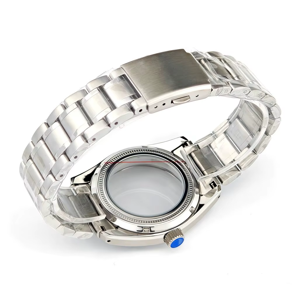 Boîtier de montre NH35 de 40 mm pour la collection Heritage avec verre saphir SBGJ283G Accessoires de montres avec GS