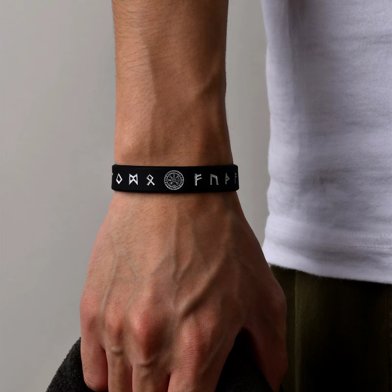 Vnox – Bracelet en Silicone pour hommes