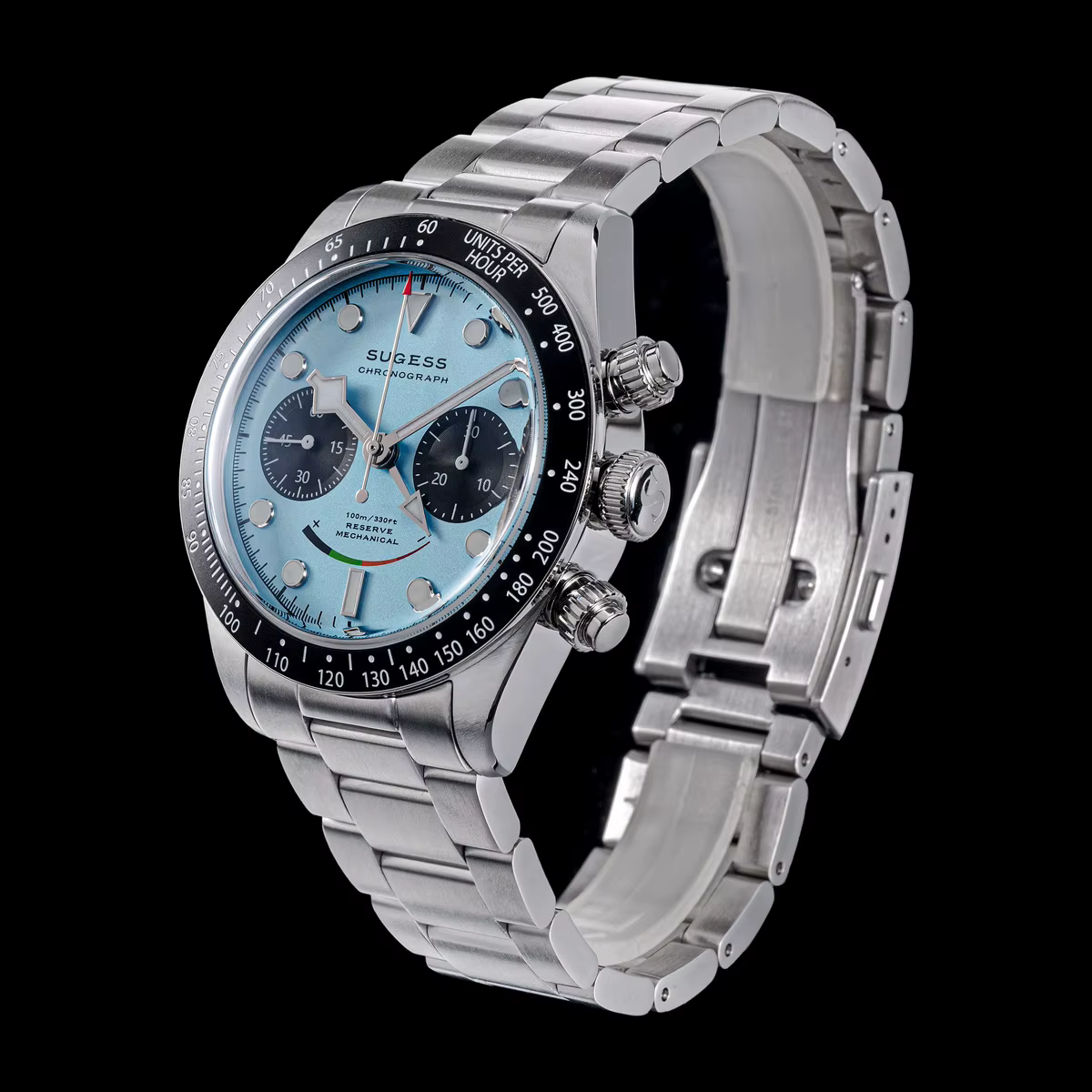 Montre chronographe pour homme Sugess ST1907