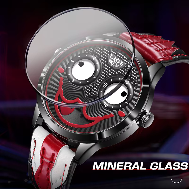 LIGE 2025 montres créatives pour hommes Clown mode