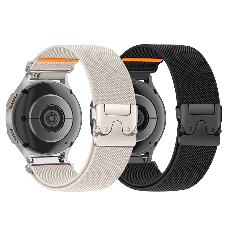 Bracelet en nylon de parachute de 20/22 mm pour Garmin Venu 4 3 2, pour Forerunner 170/70/165/255/265/570, bracelet Correa Vivoactive 6 5 4