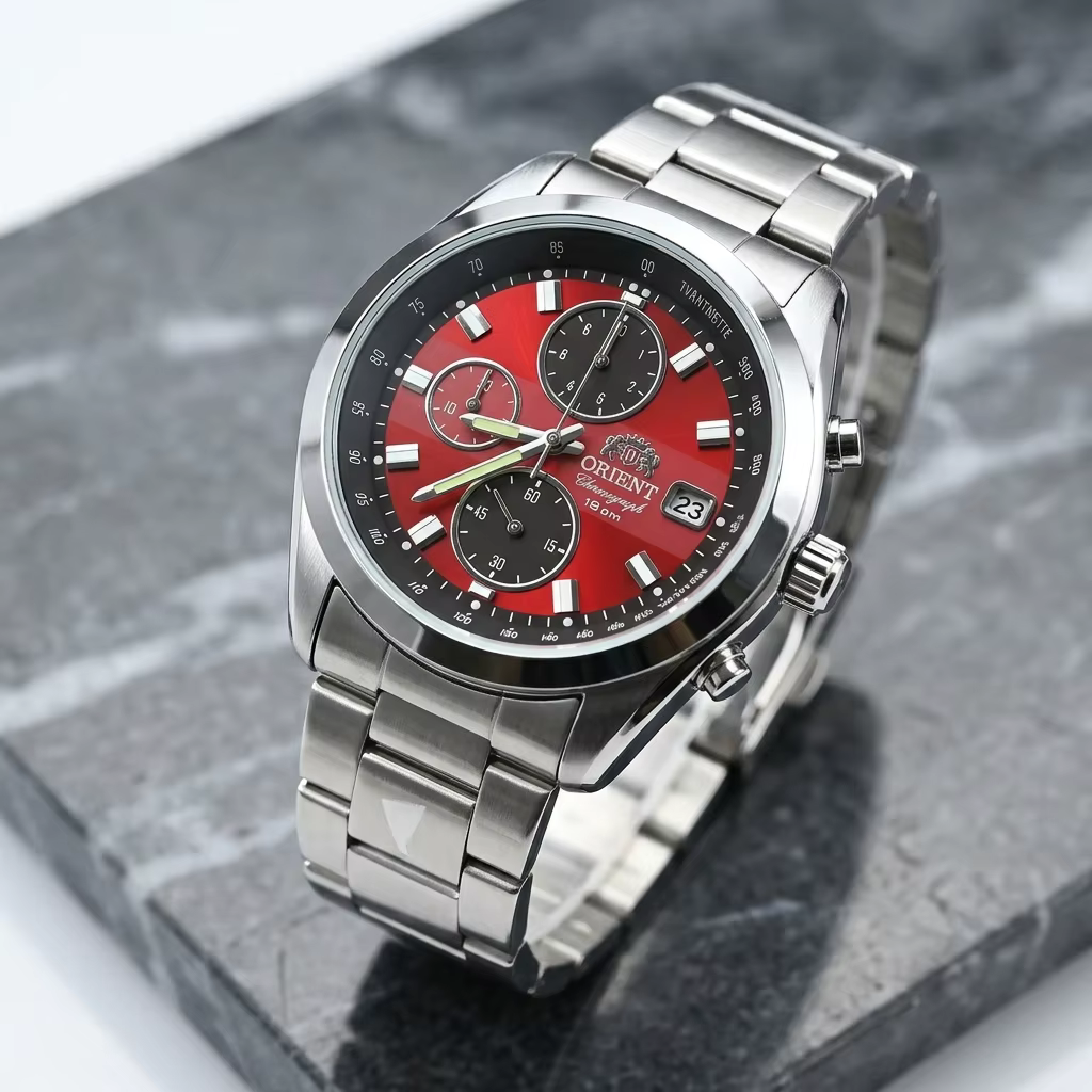 Montre chronographe à quartz pour homme Japan Orient