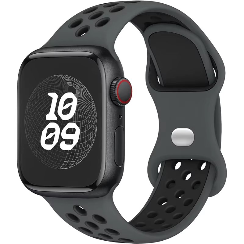 Bracelet de montre en Silicone pour Apple watch