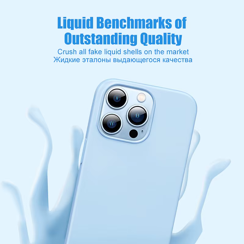 Coque de luxe en silicone antichoc tendance pour iPhone 17, 16, 14, 12, 11, 13, 15 Pro Max et accessoires pour Apple 17 Air, 15, 14, 16 Plus
