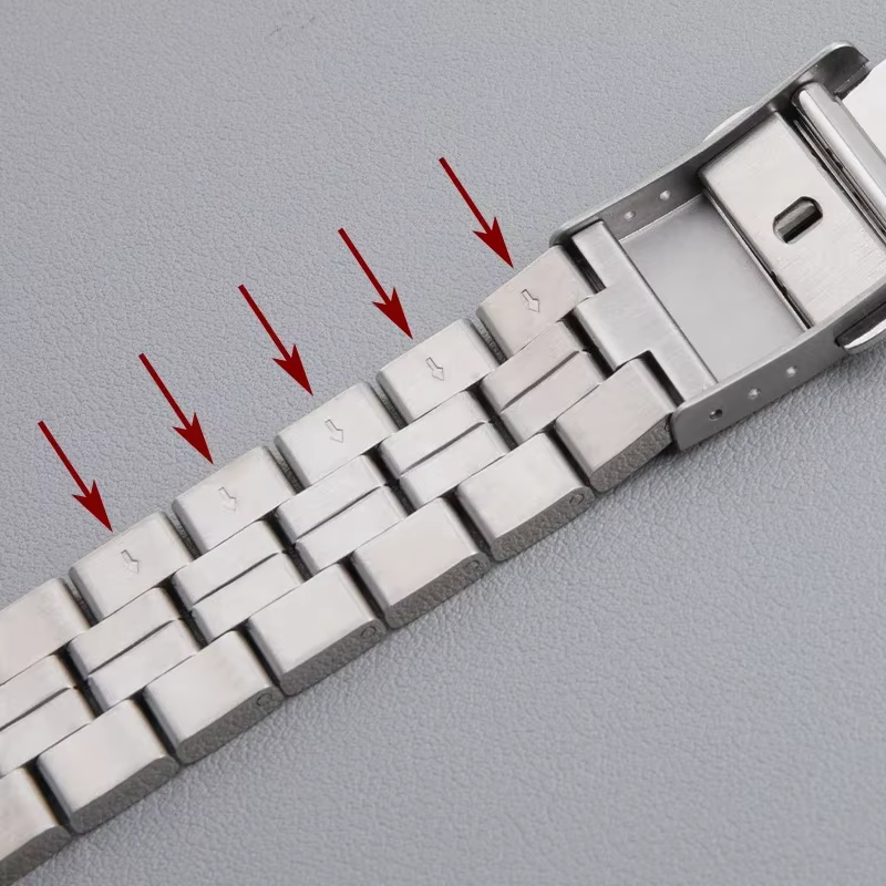 Bracelets de montre en acier inoxydable 316L