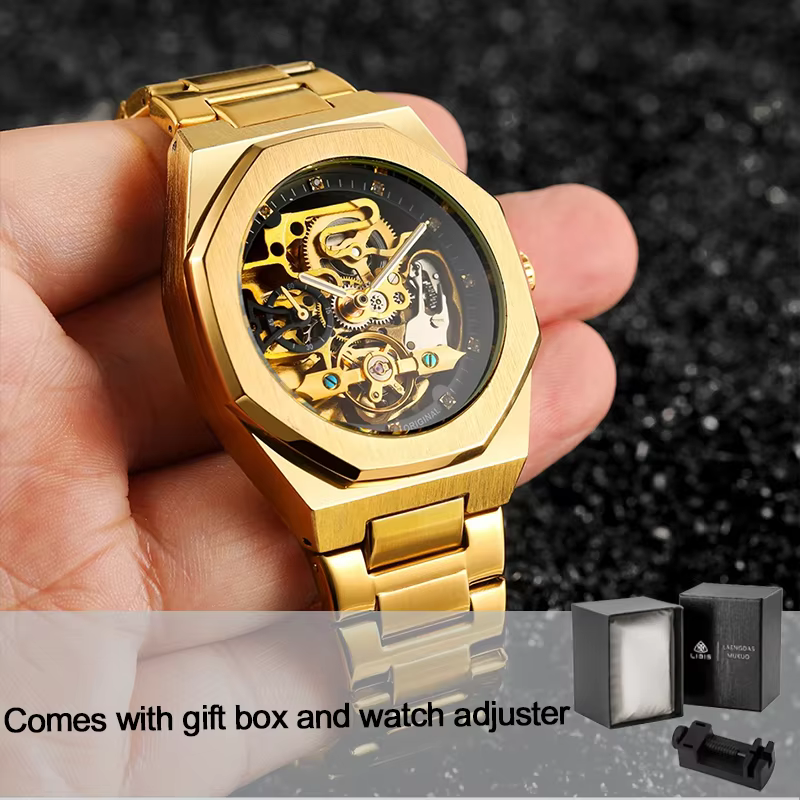 Montre mécanique automatique pour homme personnalisée