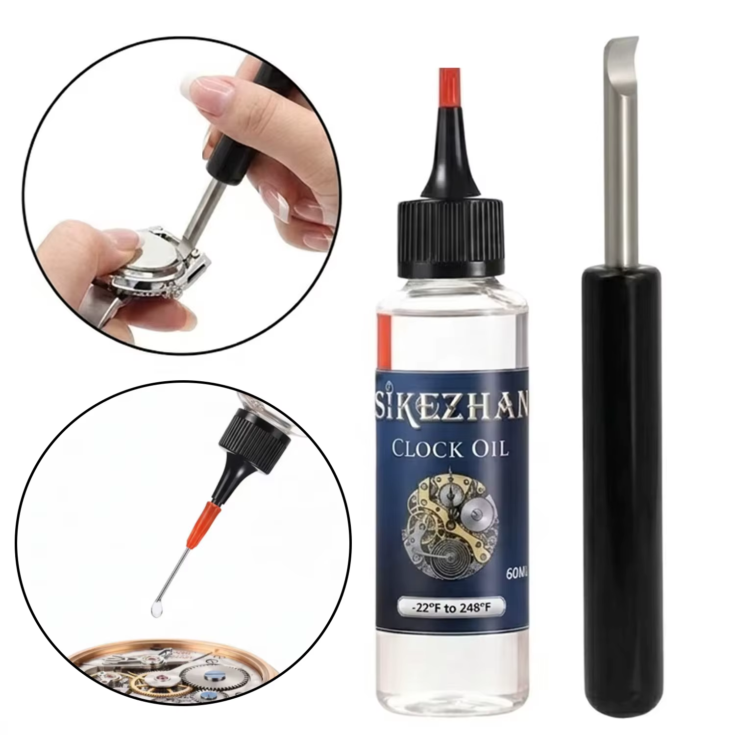 Kit complet d'outils de remplacement de piles de montre DIY