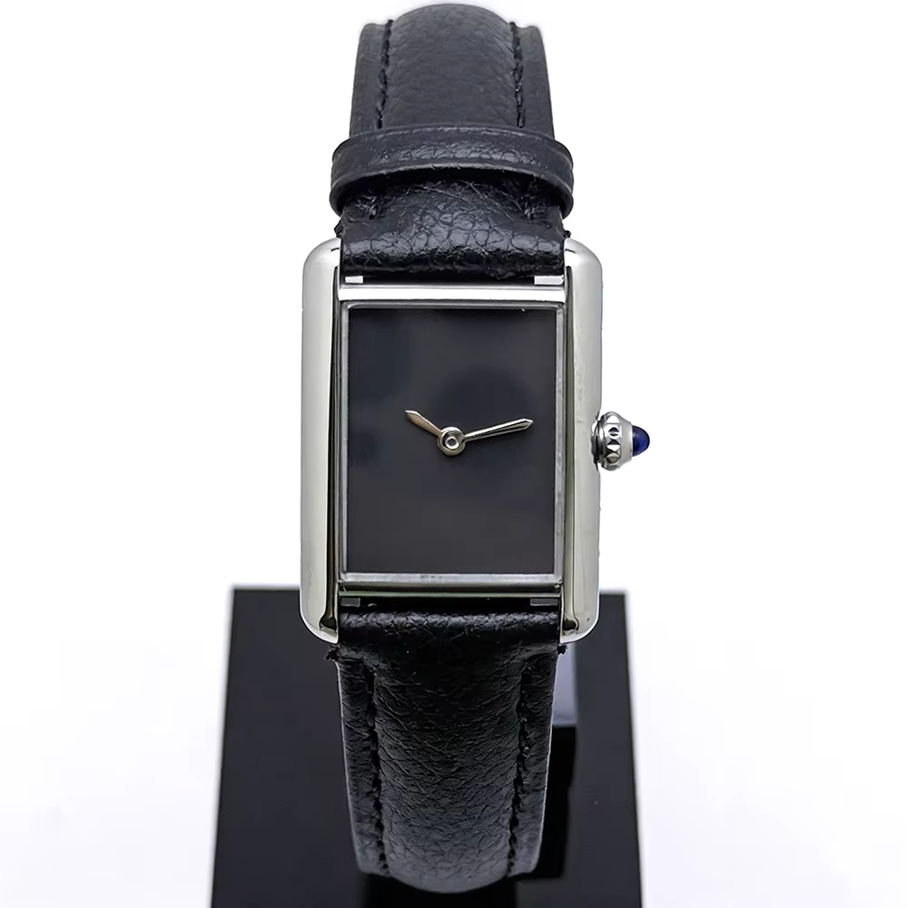 Boîtier de montre rectangulaire pour femme 29