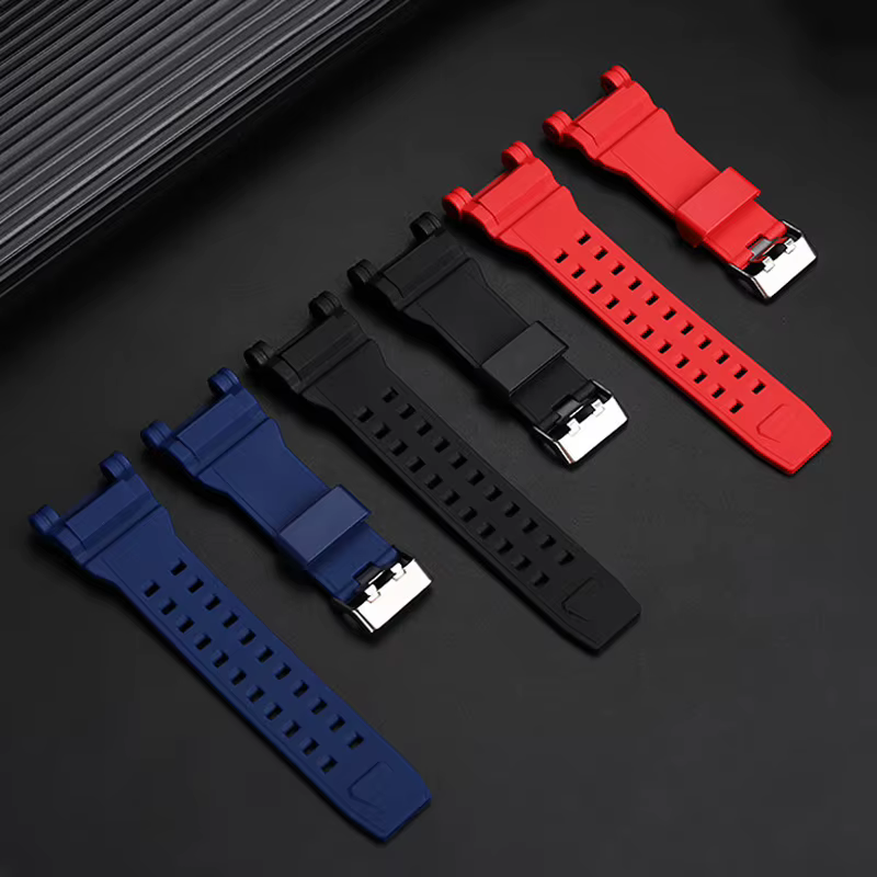 B200 rouge bleu noir hommes bracelet pour Casio G-SHOCK montre GR-B200 série étanche résine