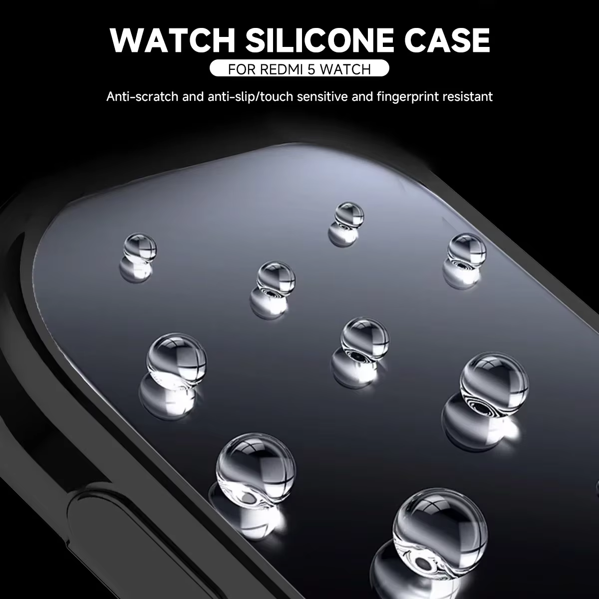 Étui de protection + bracelet en Silicone pour Xiaomi Redmi Watch 5 active/5 Lite