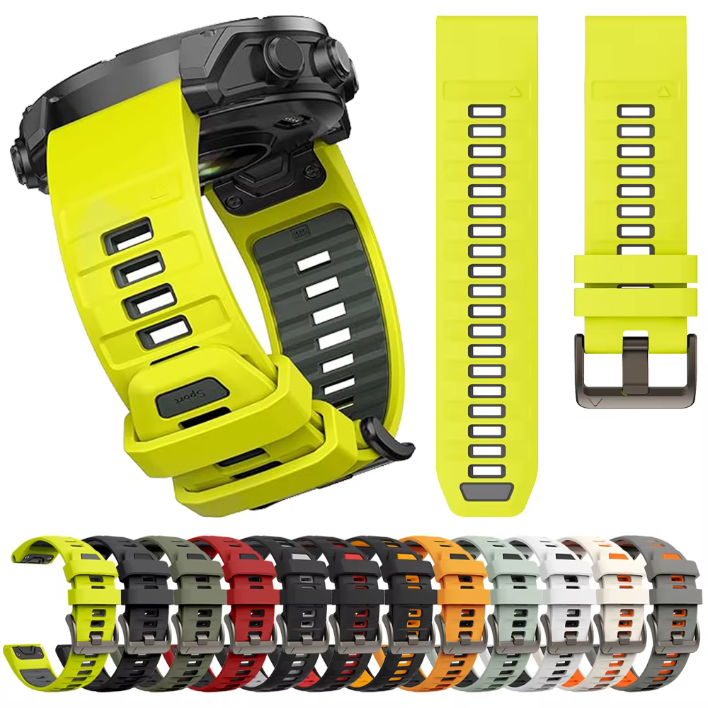 Fenix8 Bracelet de montre pour Garmin Fenix 8 47mm 51mm E 7 7X/Epix Pro/6 6X 5X Plus/Enduro 3 QuickFit 26mm 22mm