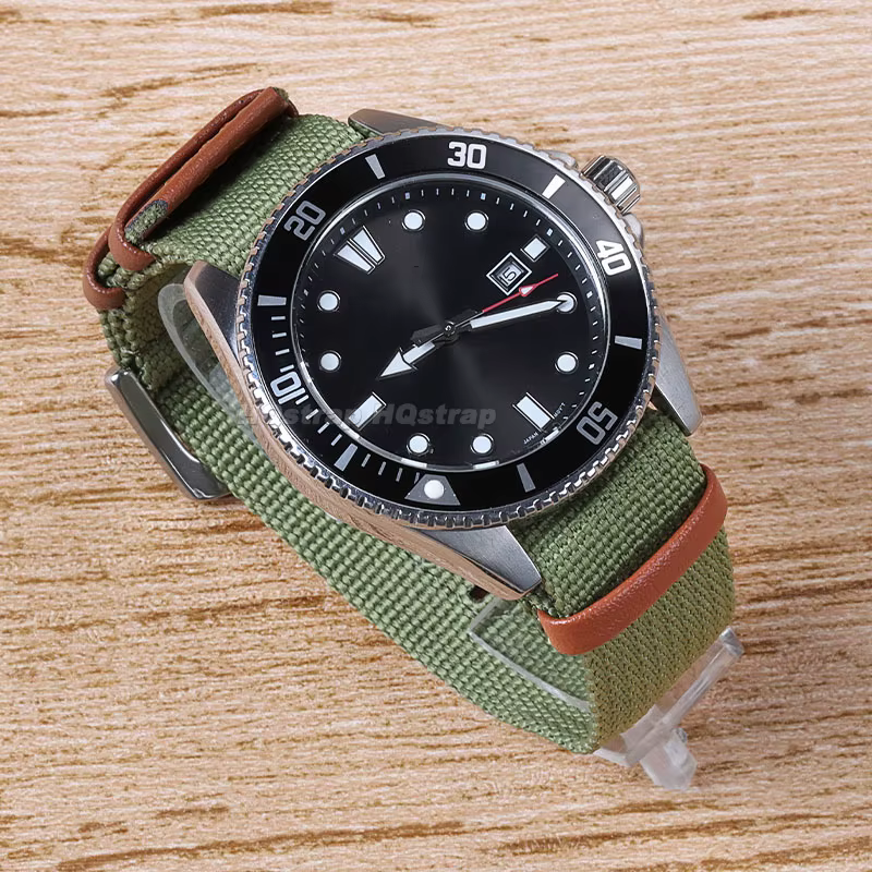 Bracelet de montre en toile de nylon