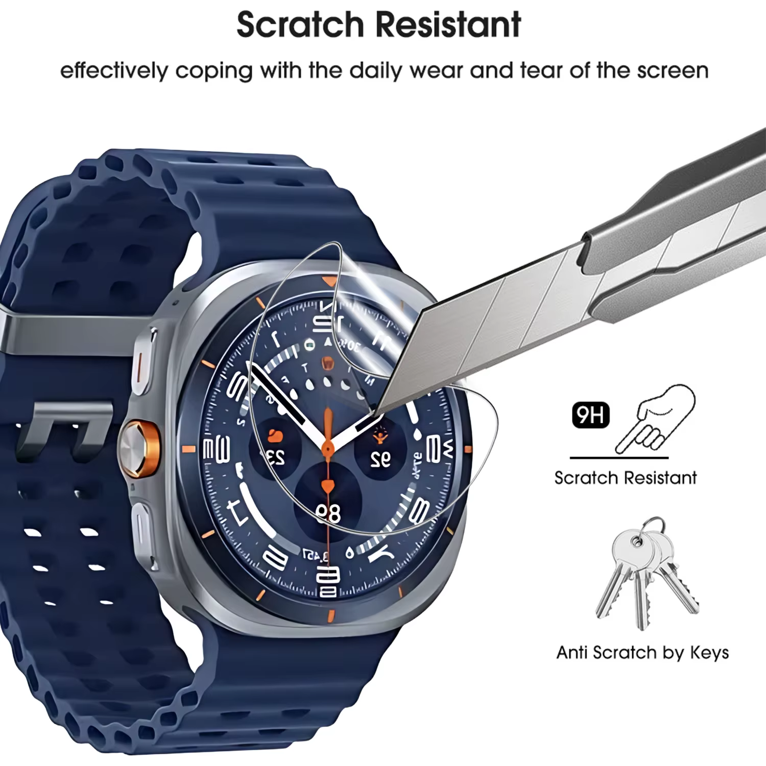 Film Hydrogel souple pour Samsung Galaxy Watch 8