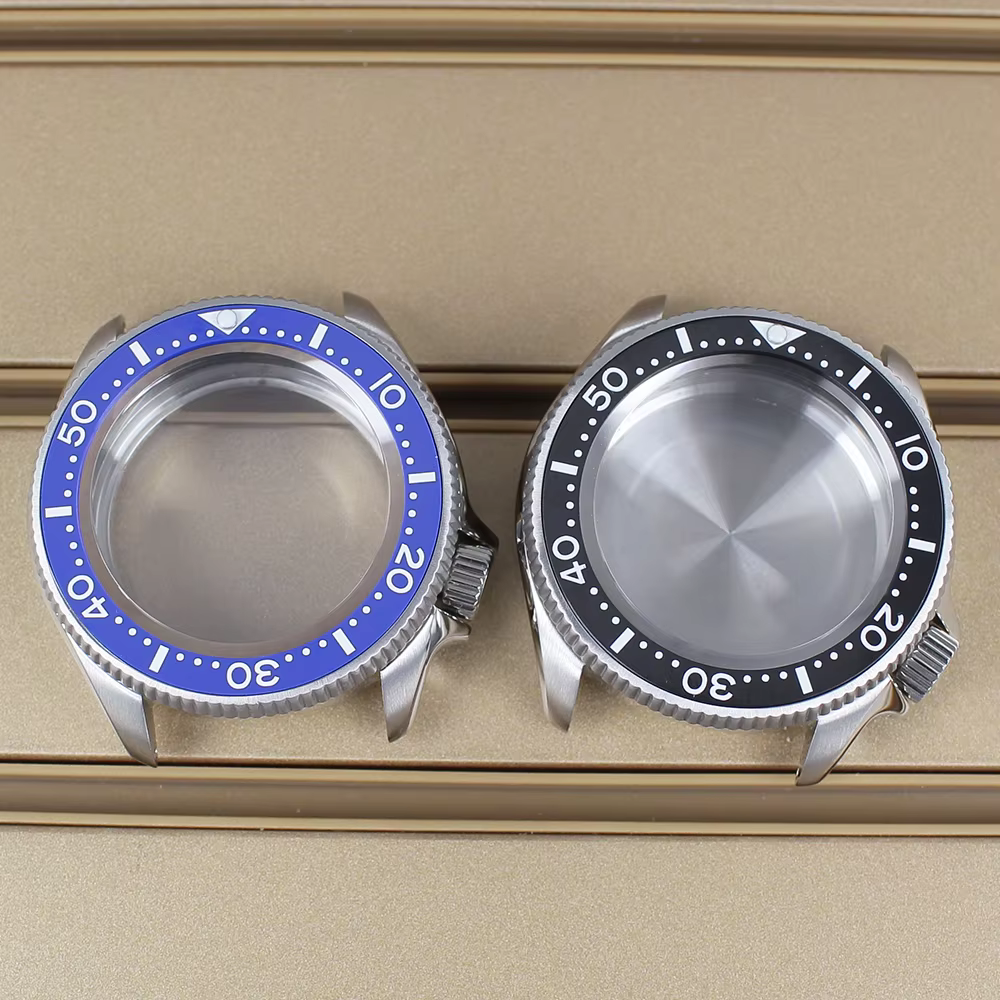Acier inoxydable 3.8 SKX Mod 38mm boîtier de montre saphir pour Seiko NH35 NH36 NH38 NH34 4R36 mouvement 120 clics