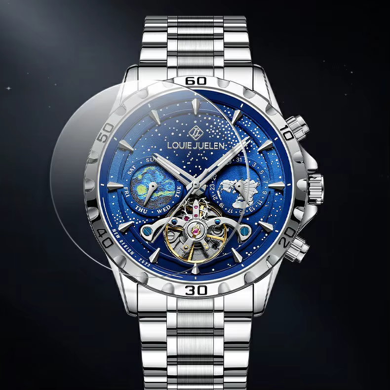 Montre automatique à remontage automatique pour homme