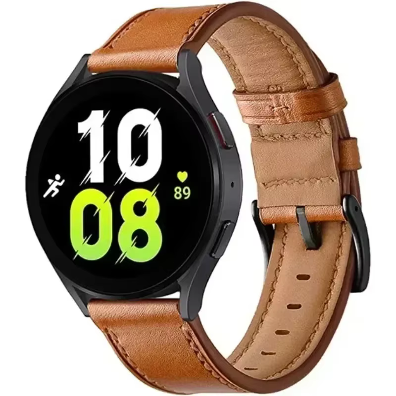Bracelet de montre en cuir pour Amazfit Active 2