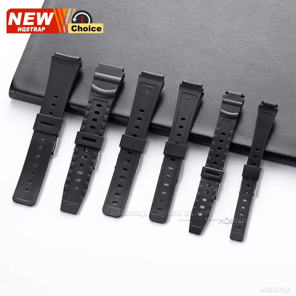 12/14/16/18/20/22mm Bracelet en caoutchouc pour Casio