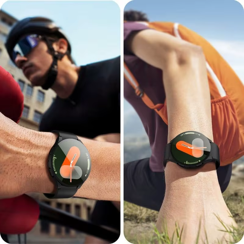 Étui de protection d'écran pour Samsung Galaxy Watch 7 6 5 4 40mm 44mm