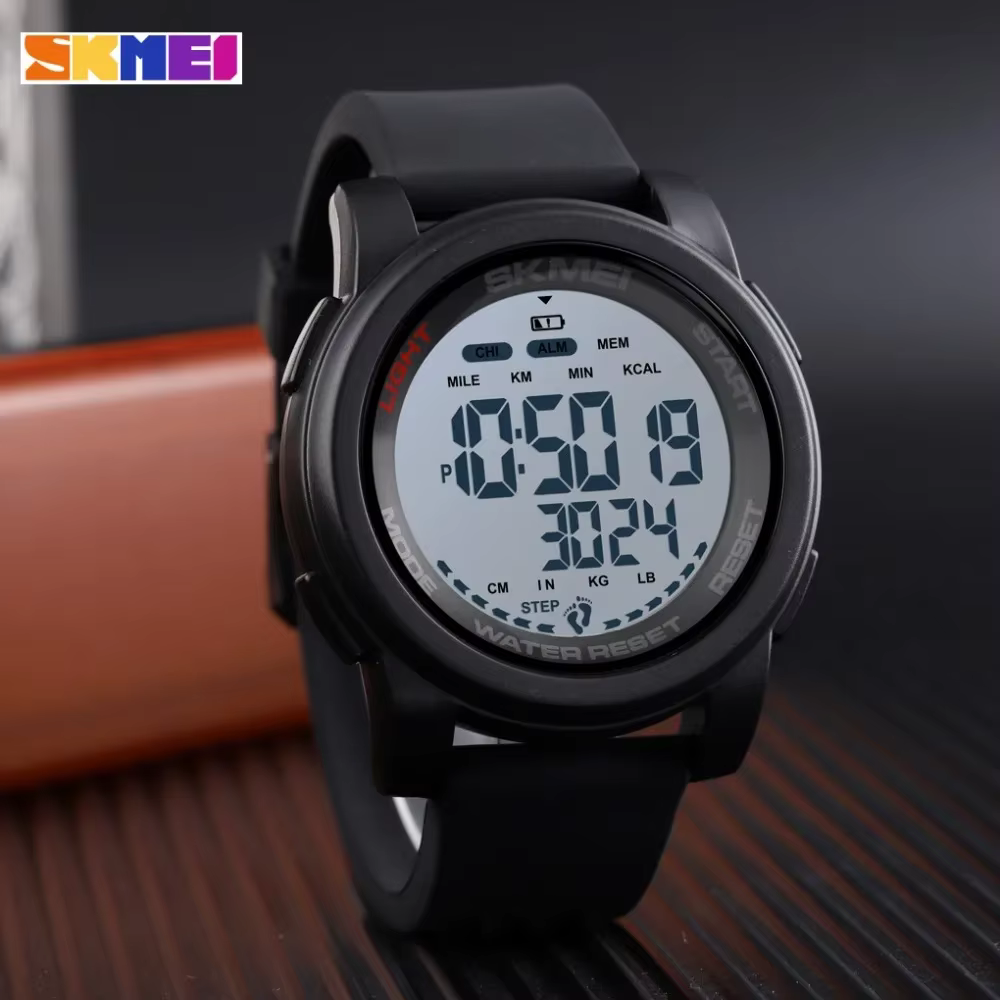 Montre-bracelet de sport numérique pour homme