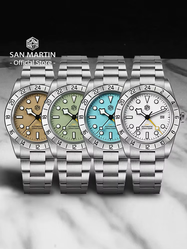 San Martin – montre mécanique automatique pour hommes