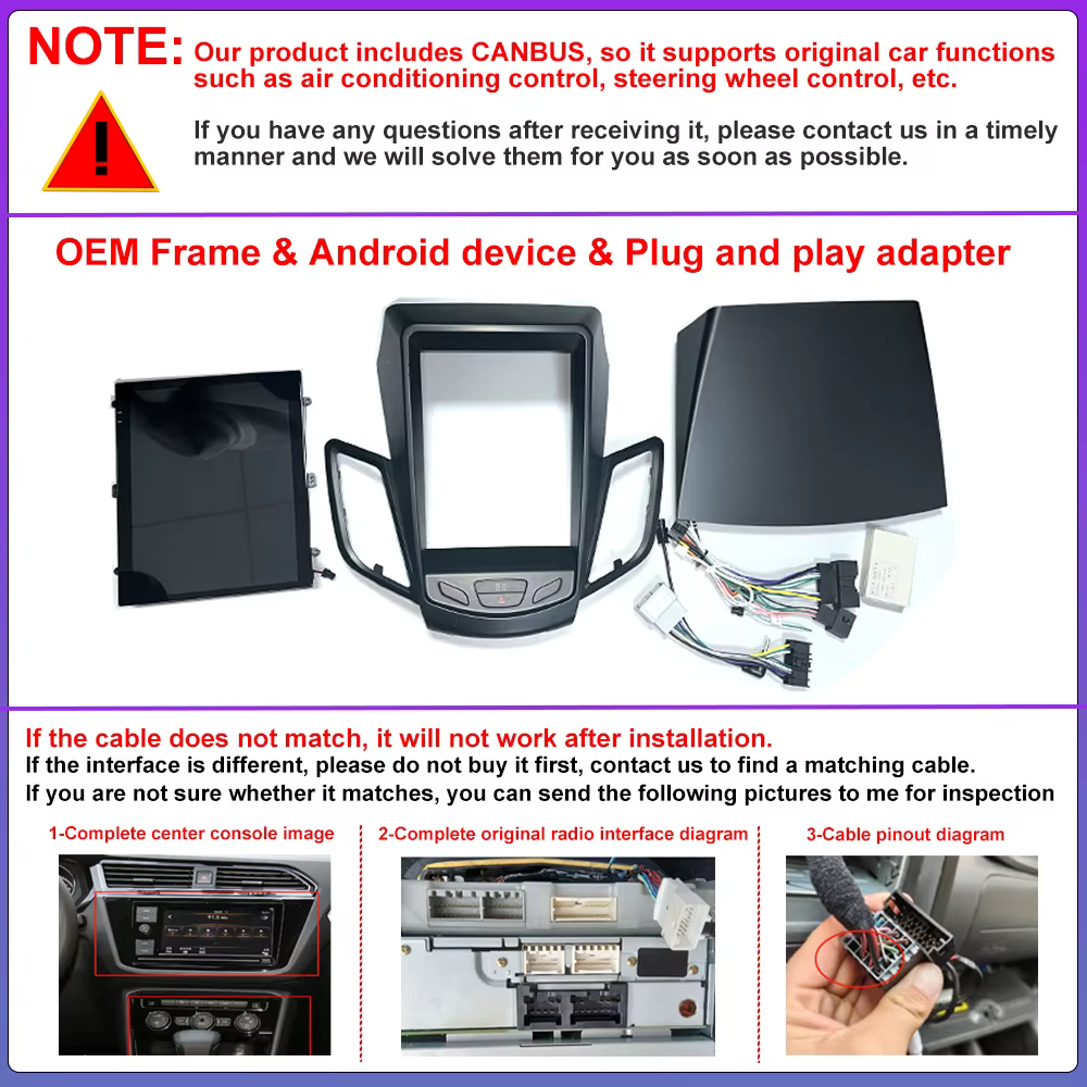 GPS de voiture Android 16 pour Ford Fiesta MK7 2009 - 2016 No 2din lecteur multimédia DVD unité principale stéréo Auto Radio GPS Navigation HDR